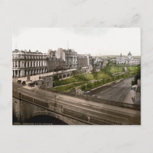 Vintage Scotland, Aberdeen, Union Terrace Vykort