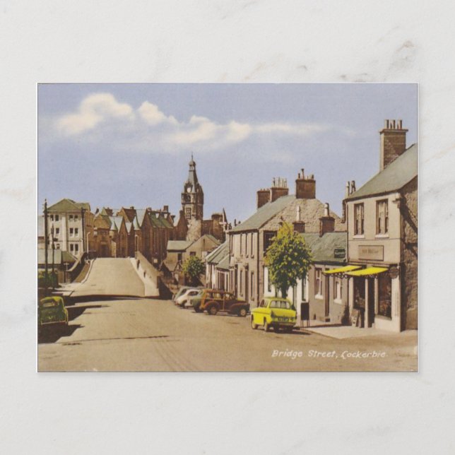 Vintage Scotland, Lockerbie Vykort (Framsida)