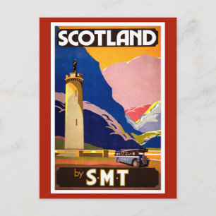 Vintage Scotland Travel Postcard Vykort