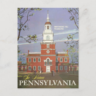 Vintage Se Historic Pennsylvania USA Travel Poste Vykort