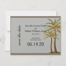 Vintage Sea Animals Beach Wedding - Spara datum