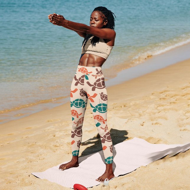 Vintage Sea Turtle Leggings (Skapare uppladdad)