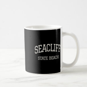 Vintage Seacliff-staten Beach Monterey Ca Californ Kaffemugg