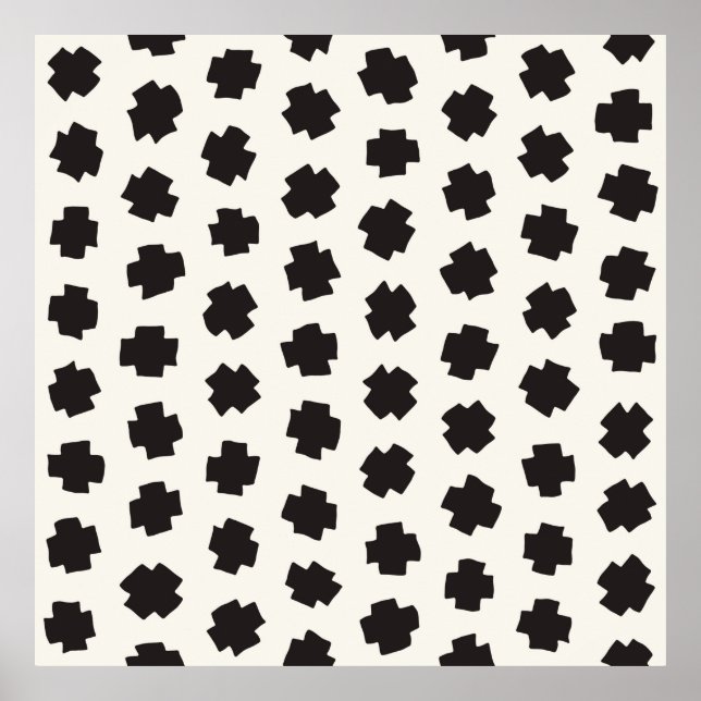 Vintage Seamless Pattern. Abstract Background With Poster (Framsidan)