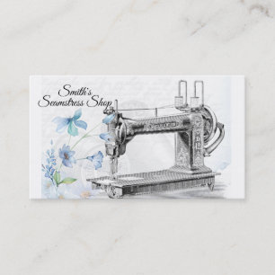 Vintage Seamstress Visitkort