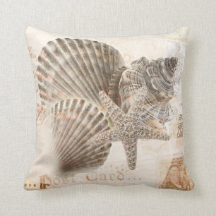 Vintage Seashells Dekorativ kudde