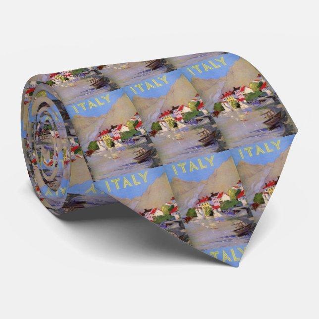 Vintage Seaside Village Italien Turism Slips (Rullad)