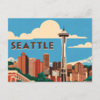 Vintage Seattle: A Retro Tribute to the Emerald Ci