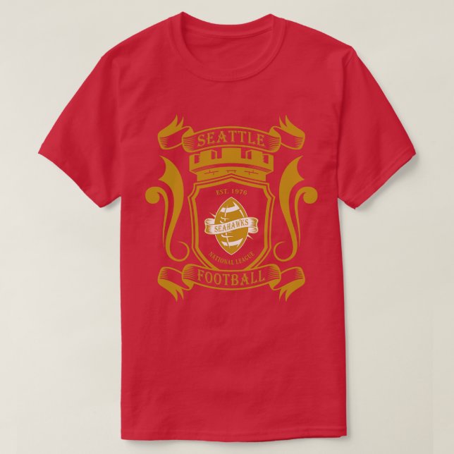 Vintage Seattle Champions T Shirt (Design framsida)