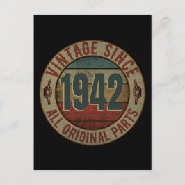 VINTAGE SEDAN 1942 ALLA ORIGINALDELAR VYKORT