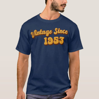 Vintage sedan 1953 70 År av Perfektion 70-årsjubil T Shirt