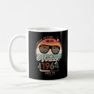 Vintage sedan 1964 kaffemugg