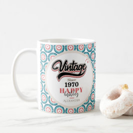 Vintage sedan - 1970 kaffemugg