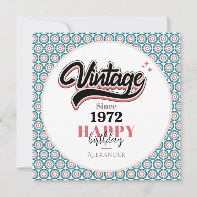 Vintage sedan - 1972 (Framsida)