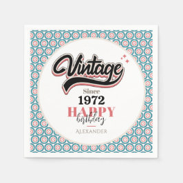 Vintage sedan - 1972 pappersservett