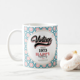 Vintage sedan - 1973 kaffemugg