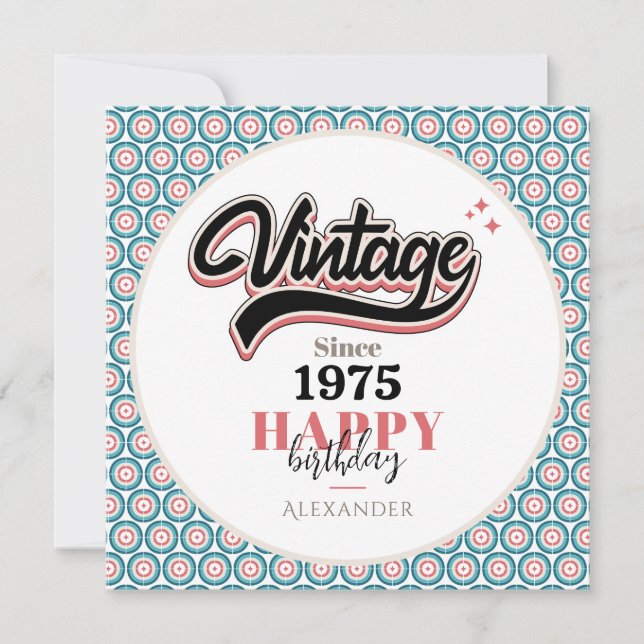 Vintage sedan - 1975 (Framsida)