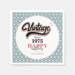 Vintage sedan - 1975 pappersservett