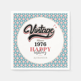 Vintage sedan - 1976 pappersservett