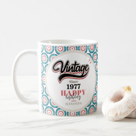 Vintage sedan - 1977 kaffemugg