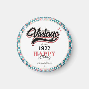 Vintage sedan - 1977 magnet