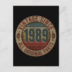 VINTAGE SEDAN 1989 ALLA ORIGINALDELAR. VYKORT