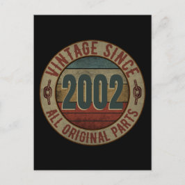 VINTAGE SEDAN 2002 ALLA ORIGINALDELAR VYKORT