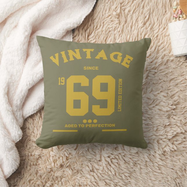 Vintage sedan begränsad upplaga kudde (Filt)