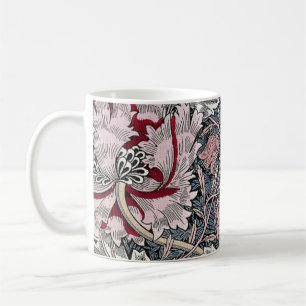 Vintage Seder Morris Mosaic Mönster Flora Kaffemugg