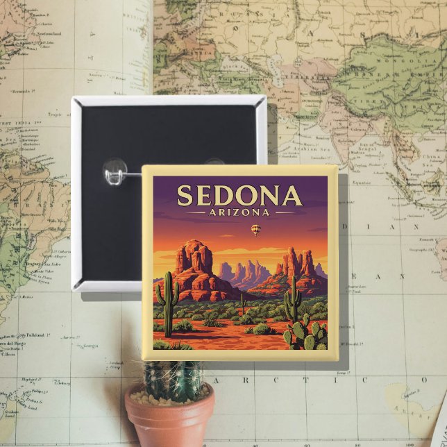 Vintage Sedona Arizona Knapp (Skapare uppladdad)