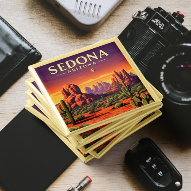 Vintage Sedona Arizona Magnet (Skapare uppladdad)