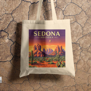 Vintage Sedona Arizona Tygkasse