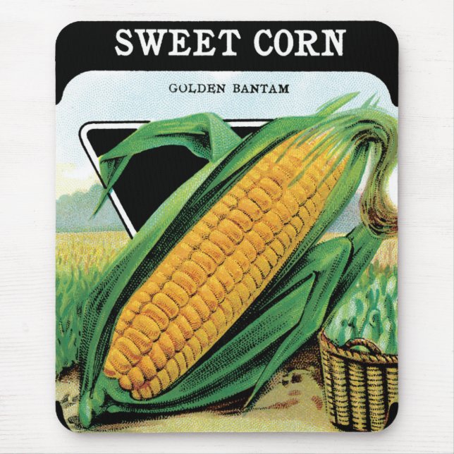 Vintage Seed Packet Art, Sweet Gult Maj Musmatta (Framsidan)