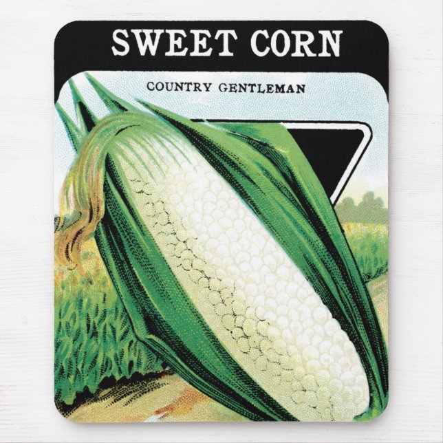 Vintage Seed Packet Art, Sweet White Maj Musmatta (Framsidan)