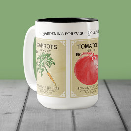 Vintage Seed Packet Gardener's Mugg