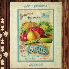 Vintage Seed Packet Pussel