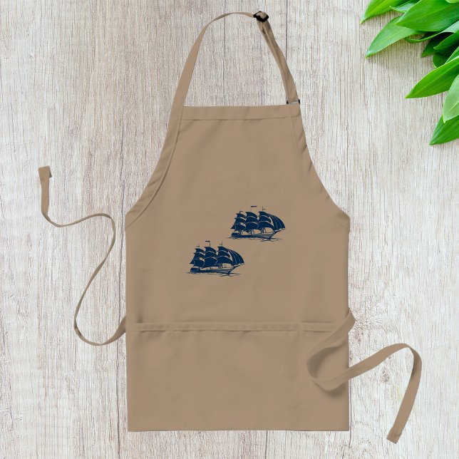 Vintage segelfartyg Nautilus Ocean Clipper Förkläde (Skapare uppladdad)