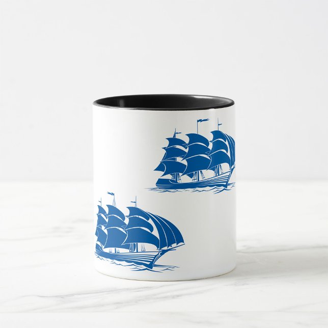 Vintage segelfartyg Nautilus Ocean Clipper Mugg (Skapare uppladdad)