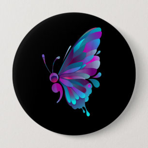 Vintage Semicolon Butterfly Semi Colon Knapp