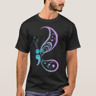 Vintage Semiolon Butterfly Semi-Colon Tattoo Ment T Shirt