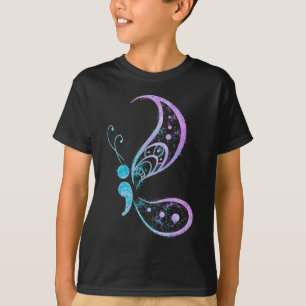 Vintage Semiolon Butterfly Semi-Colon Tattoo Ment T Shirt