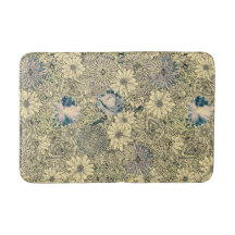 Vintage Sepia Blommigt