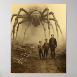 Vintage Sepia Monster: Kordskapelse från 1900-tale Poster