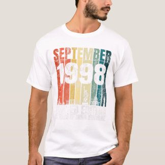 Vintage september 1998 Bday T Shirt