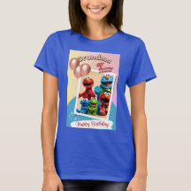 vintage sesamchracterskjorta för mormor