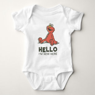 Vintage Sesame Street - Elmo Ny Bebis T Shirt