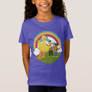Vintage Sesame Street Friends Rainbow T Shirt