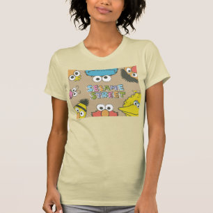 Vintage Sesame Street Vänner T Shirt