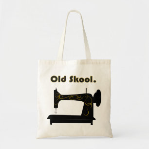 Vintage Sewing Maskin Bag Tygkasse