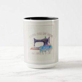 Vintage Sewing Maskin Mugg